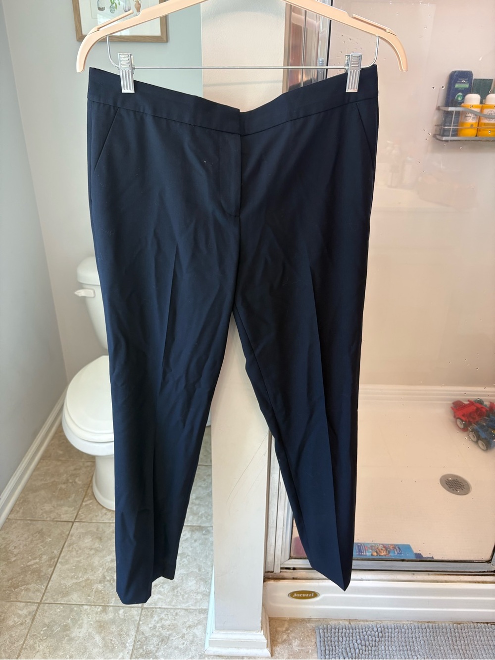 J. Crew Navy Stretch Dress Pants in Size 10T